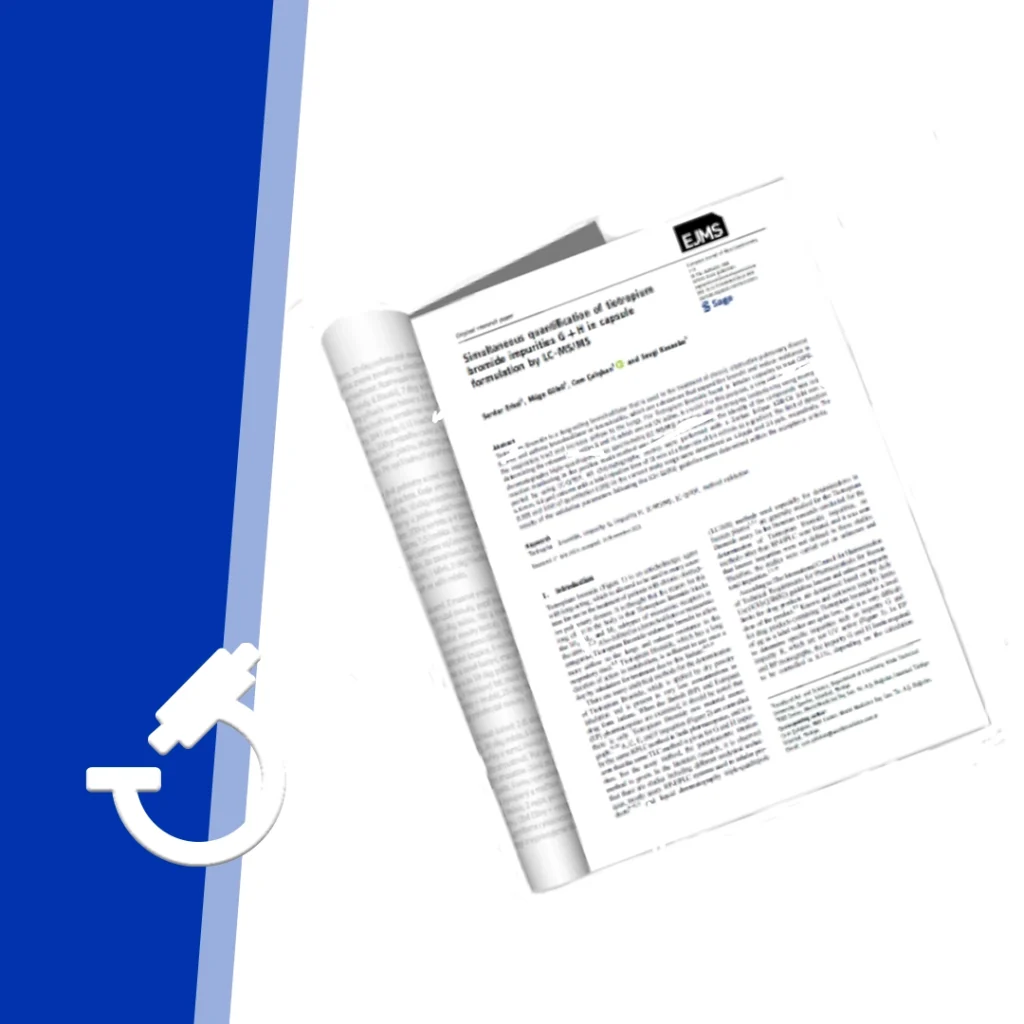 Ekibimizin Bilimsel Makalesi European Journal of Mass Spectrometry'de Yayınlandı 2 Ekibimizin Bilimsel Makalesi European Journal of Mass Spectrometry'de Yayınlandı